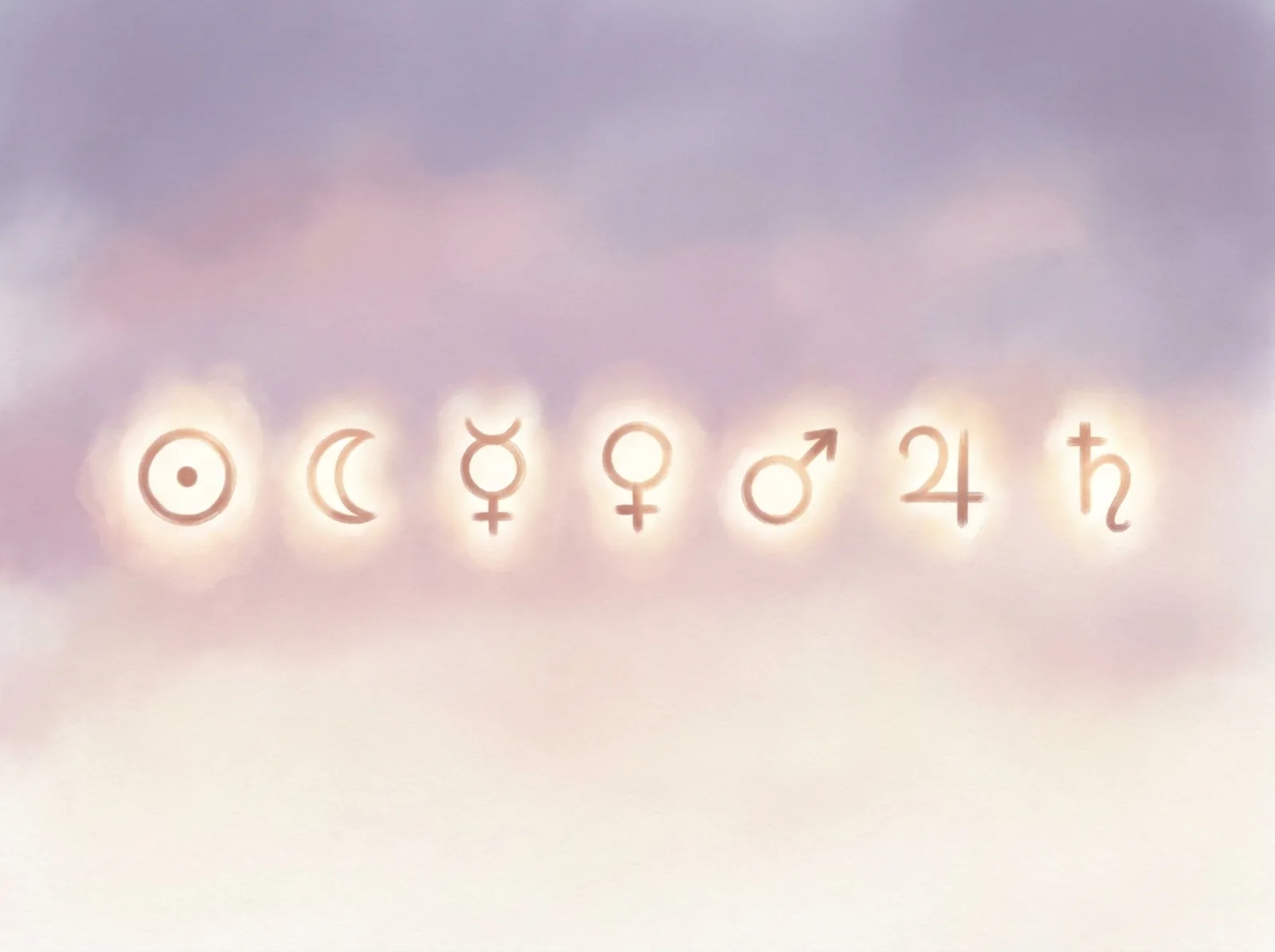taurus horoscope guide — planets illustration for closing sections